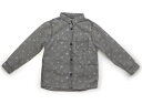 ザラ ZARA シャツ・ブラウス 110 男の子 グレー　星柄 子供服 ベビー服 キッズ アウトレット ユーズド 【中古】キッズ・ベビー・マタニティ