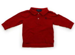 ポロラルフローレン POLO RALPH LAUREN ポロシャツ 70 男の子 赤青 子供服 ベビー服 キッズ アウトレット ユーズド 【中古】キッズ・ベビー・マタニティ