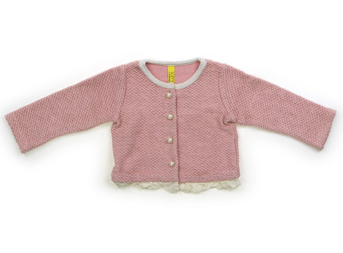 サニーランドスケープ Sunny Landscape カーディガン 80 女の子 ピンク 子供服 ベビー服 キッズ アウト..