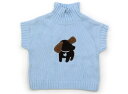 ジンボリー Gymboree ニット・セーター 80 女の子 水色、いぬ 子供服 ベビー服 キッズ アウトレット ユーズド 【中古】キッズ・ベビー・マタニティ
