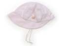 ファミリア familiar 帽子 Hat/Cap 女の子 ピンク、刺繍 子供服 ベビー服 キッズ アウトレット ユーズド 【中古】キッズ・ベビー・マタニティ