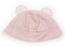 ミキハウス miki HOUSE 帽子 Hat/Cap 女の子 ピンク、ウサギ 子供服 ベビー服 キッズ アウトレット ユーズド 【中古】キッズ・ベビー・マタニ...