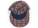 プティマイン petit main 帽子 Hat/Cap 男の子 青赤ベージュチェック 子供服 ベビー服 キッズ アウトレット ユーズド 【中古】キッズ・ベビー...