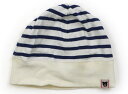 ダブルB Double B 帽子 Hat/Cap 男の子 アイボリー、紺ボーダー 子供服 ベビー服 キッズ アウトレット ユーズド 【中古】キッズ・ベビー・マタ...