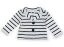 オールドネイビー OLDNAVY ジャケット・ブレザー 70 女の子 ネイビー・オフ白・ボーダー 子供服 ベビー服 キッズ アウトレット ユーズド 【中古】キッ...