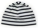 プチバトー PETIT BATEAU 帽子 Hat/Cap 男の子 白、紺ボーダー 子供服 ベビー服 キッズ アウトレット ユーズド 【中古】キッズ・ベビー・マ...