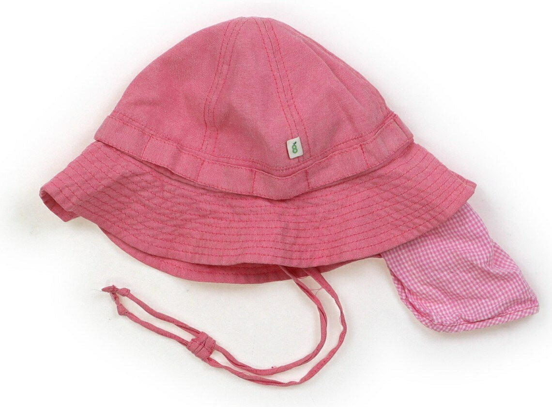 ユナイテッドアローズ UNITED ARROWS 帽子 Hat/Cap 女の子 ピンク、チェック 子供服 ベビー服 キッズ アウトレット ユーズド 【中古】キッズ・ベビー・マタニティ