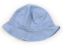 コムサイズム COMME CA ISM 帽子 Hat/Cap 男の子 水色、ボーダー 子供服 ベビー服 キッズ アウトレット ユーズド 【中古】キッズ・ベビー・...