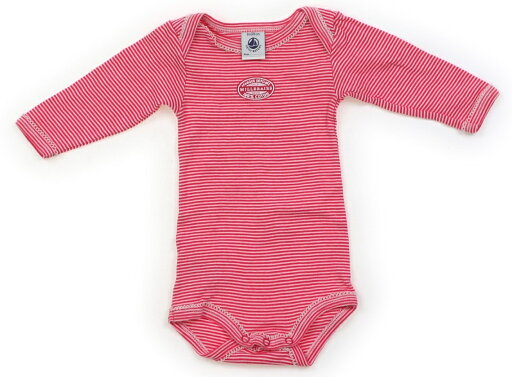 プチバトー PETIT BATEAU ロンパース 60 女の子 ピンク・オフボーダー 子供服 ベビー服 キッズ アウトレット ユーズド 【中古】キッズ・ベビー・マタニティ プチバトー PETIT BATEAU ロンパース 60 女の子 ピンク・オフボーダー 子供服 ベビー服 キッズ アウトレット ユーズド 【中古】キッズ・ベビー・マタニティ