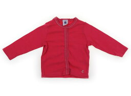 プチバトー PETIT BATEAU カーディガン 70 女の子 フューシャピンク 子供服 ベビー服 キッズ アウトレット ユーズド 【中古】キッズ・ベビー・マタニティ