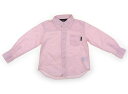 コムサイズム COMME CA ISM シャツ・ブラウス 90 女の子 ピンク 子供服 ベビー服 キッズ アウトレット ユーズド 【中古】キッズ・ベビー・マタニティ