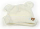 ミキハウス miki HOUSE 帽子 Hat/Cap クリームイエロー、クマ 子供服 ベビー服 キッズ アウトレット ユーズド 【中古】キッズ・ベビー・マタニ...