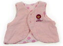アンパサンド ampersand ベビーベスト 80 女の子 パステルピンク 子供服 ベビー服 キッズ アウトレット ユーズド 【中古】キッズ・ベビー・マタニテ...
