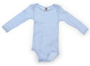 プチバトー PETIT BATEAU ロンパース 80 女の子 ブルー 子供服 ベビー服 キッズ アウトレット ユーズド 【中古】キッズ・ベビー・マタニティ