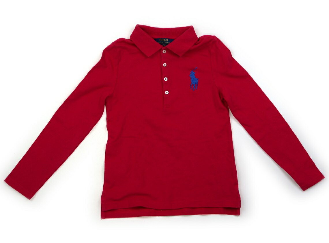 ポロラルフローレン POLO RALPH LAUREN ポロシャツ 130 女の子 ストロベリー 子供服 ベビー服 キッズ アウトレット ユーズド 【中古】キッズ・ベビー・マタニティ 1