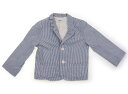 ラーゴム Lagom ジャケット・ブレザー 100 男の子 ブルー・ストライプ 子供服 ベビー服 キッズ アウトレット ユーズド 【中古】キッズ・ベビー・マタニ...