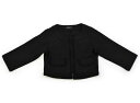 コムサイズム COMME CA ISM ジャケット・ブレザー 90 女の子 黒 子供服 ベビー服 キッズ アウトレット ユーズド 【中古】キッズ・ベビー・マタニ...