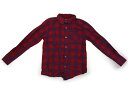 ザラ ZARA シャツ・ブラウス 120 男の子 レッド・ブルー・チェック柄 子供服 ベビー服 キッズ アウトレット ユーズド 【中古】キッズ・ベビー・マタニテ...