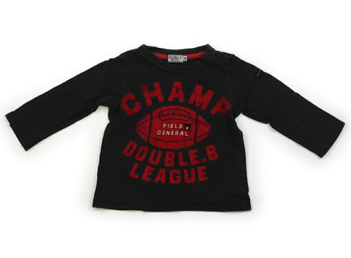 ダブルB Double B Tシャツ・カットソー 80 男の子 鉄色 赤 ラグビー 子供服 ベビー服 キッズ アウトレット ユーズド 【中古】キッズ・ベビー・マタニティ ダブルB Double B Tシャツ・カットソー 80 男の子 鉄色 赤 ラグビー 子供服 ベビー服 キッズ アウトレット ユーズド 【中古】キッズ・ベビー・マタニティ
