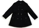 コムサデモード COMME CA DU MODE コート ジャンパー 110 女の子 黒 子供服 ベビー服 キッズ アウトレット ユーズド 【中古】キッズ ベビー マタニティ