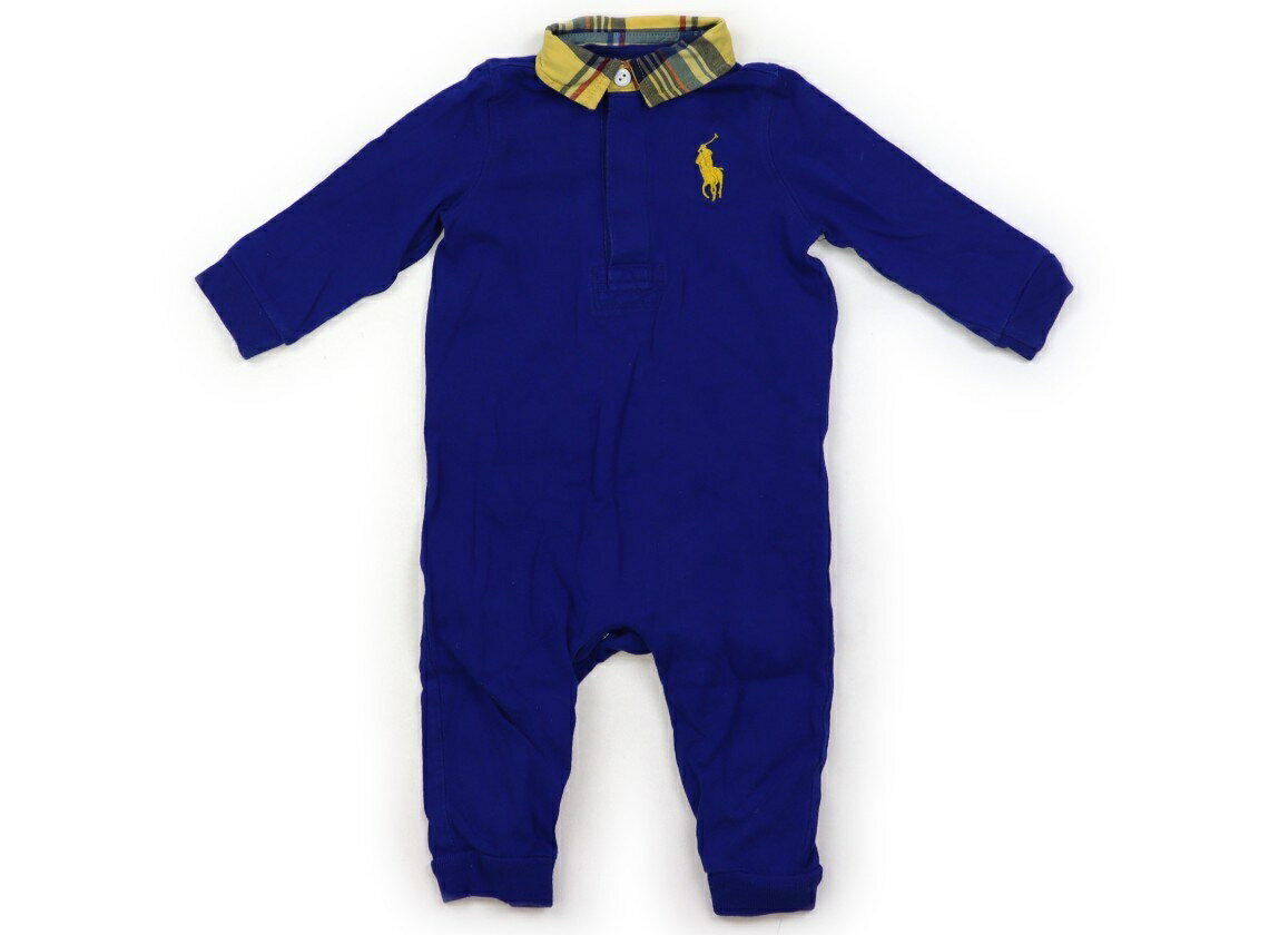 ラルフローレン Ralph Lauren カバーオール 70 男の子 ブルー 子供服 ベビー服 キッズ アウトレット ユーズド 【中古】キッズ・ベビー・マタニティ