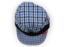 ホットビスケッツ Hot Biscuits 帽子 Hat/Cap 男の子 白青チェック、ネイビー 子供服 ベビー服 キッズ アウトレット ユーズド 【中古】キッ...