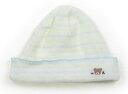 ミキハウス miki HOUSE 帽子 Hat/Cap 男の子 クリーム色、ボーダー 子供服 ベビー服 キッズ アウトレット ユーズド 【中古】キッズ・ベビー・...