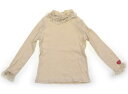 シャーリーテンプル Shirley Temple Tシャツ・カットソー 110 女の子 クリーム 子供服 ベビー服 キッズ アウトレット ユーズド 【中古】キッズ・ベビー・マタニティ