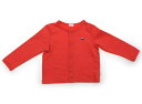 コンビミニ Combimini カーディガン 90 女の子 コーラルピンク 子供服 ベビー服 キッズ アウトレット ユーズド 【中古】キッズ・ベビー・マタニティ
