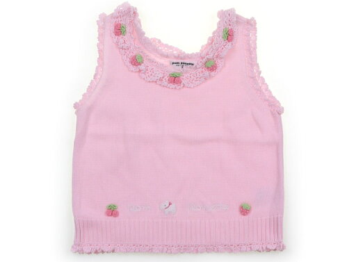 ポンポネット pom ponette ベスト 130 女の子 ピンク、さくらんぼ、イチゴ 子供服 ベビー服 キッズ アウトレット ユーズド 【中古】キッズ・ベビー・マタニティ ポンポネット pom ponette ベスト 130 女の子 ピンク、さくらんぼ、イチゴ 子供服 ベビー服 キッズ アウトレット ユーズド 【中古】キッズ・ベビー・マタニティ