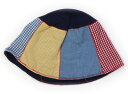 ミキハウス miki HOUSE 帽子 Hat/Cap 女の子 赤白チェック、ブルー/ネイビー、リンゴ 子供服 ベビー服 キッズ アウトレット ユーズド 【中古...