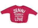 ジェニィ JENNI Tシャツ・カットソー 100 女の子 ショッキングピンク、ラメロゴ 子供服 ベビー服 キッズ アウトレット ユーズド 【中古】キッズ・ベビー・マタニティ