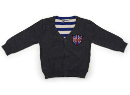 ニットプランナー（KP） Knit Planner(KP) カーディガン 90 男の子 グレー 子供服 ベビー服 キッズ アウトレット ユーズド 【中古】キッズ・ベビー・マタニティ