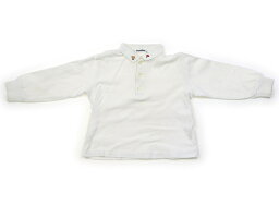 ファミリア familiar ポロシャツ 100 男の子 ホワイト・くま 子供服 ベビー服 キッズ アウトレット ユーズド 【中古】キッズ・ベビー・マタニティ