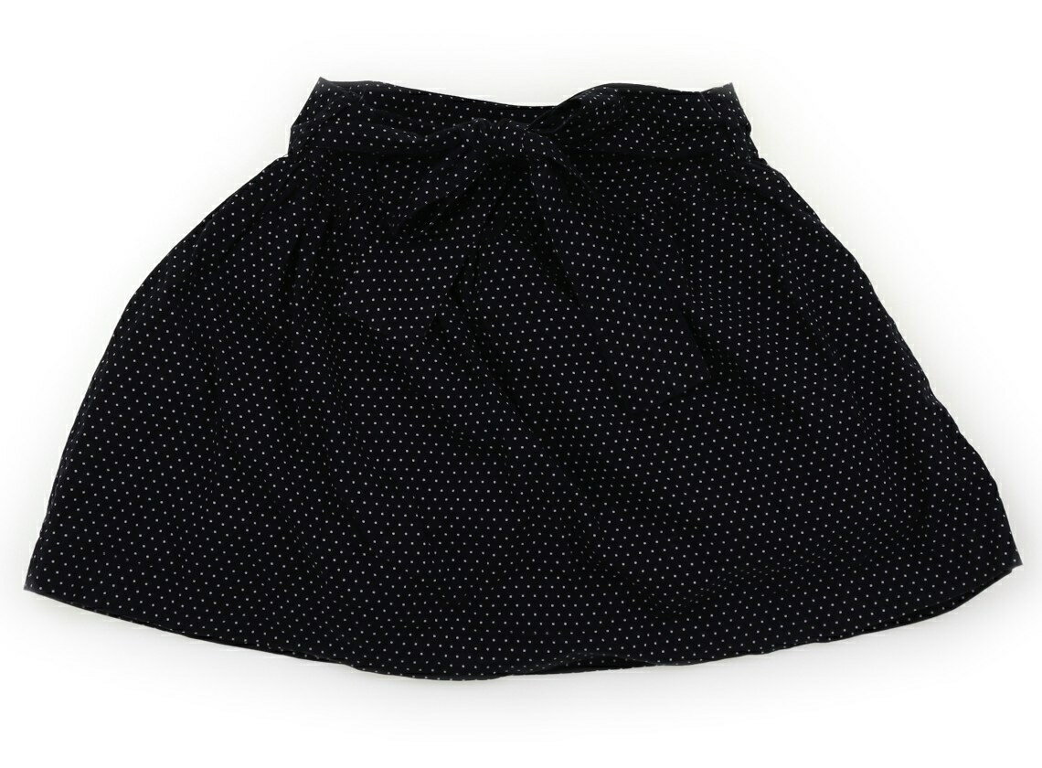 シモネッタ Simonetta スカート 120 女の子 黒・ドット柄 子供服 ベビー服 キッズ アウトレット ユーズド 【中古】キッズ・ベビー・マタニティ
