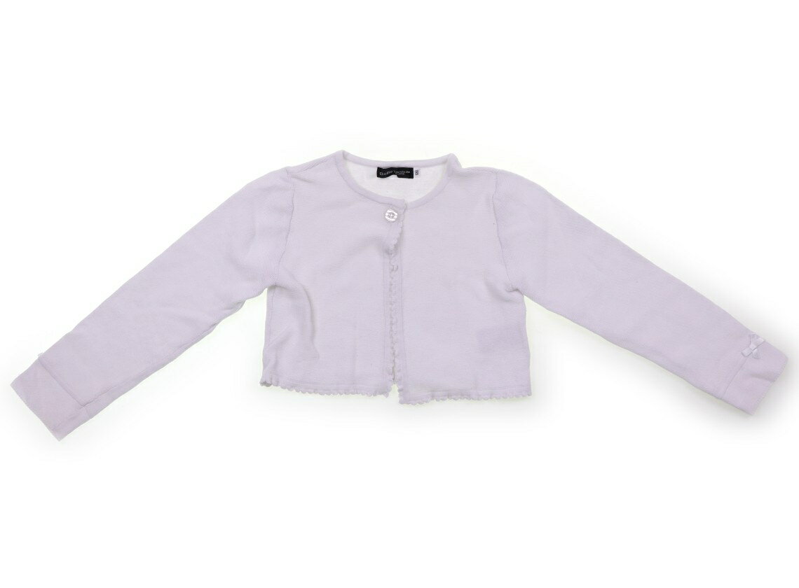 べべ BeBe カーディガン 120 女の子 ホワイト 子供服 ベビー服 キッズ アウトレット ユーズド 【中古】キッズ・ベビー・マタニティ