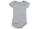 プチバトー PETIT BATEAU ロンパース 70 男の子 グレー 子供服 ベビー服 キッズ アウトレット ユーズド 【中古】キッズ・ベビー・マタニティ