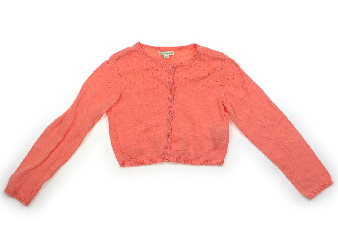 　ブランド 　VERTBAUDET(ヴェルボデ) 　カテゴリー 　カーディガン 　サイズ 　110サイズ 　色 　ピンク 　状態 　★★ 　記名 　なし 　ジャンル 　Girl 116cm/6ANS表記。綿ニット。細かい毛玉や1ヶ所糸の飛び出しが見られますがまだまだお使い頂けそうです。 ＊【状態】【サイズ】に関しての詳しい説明はこちら