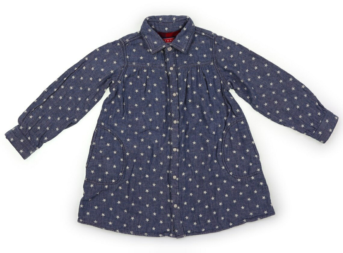 ダディーオーダディー Daddy Oh Daddy シャツ・ブラウス 110 男の子 ライトブルー、星柄、赤チェック柄..