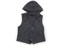 コムサイズム COMME CA ISM ベスト 120 男の子 グレー 子供服 ベビー服 キッズ アウトレット ユーズド 【中古】キッズ・ベビー・マタニティ