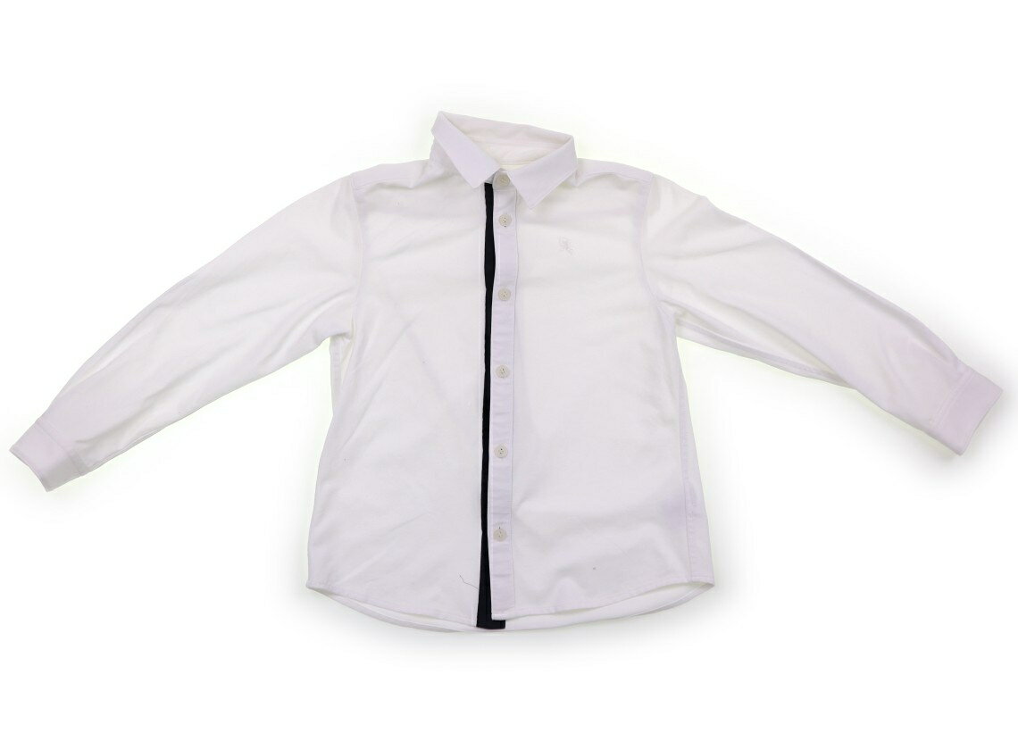 コムサエンジェル COMME CA ANGEL シャツ・ブラウス 120 男の子 ホワイト 子供服 ベビー服 キッズ アウトレット ユーズド 【中古】キッズ・ベビー・マタニティ