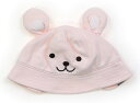 コムサイズム COMME CA ISM 帽子 Hat/Cap 女の子 ピンク、ウサギ 子供服 ベビー服 キッズ アウトレット ユーズド 【中古】キッズ・ベビー・マタニティ