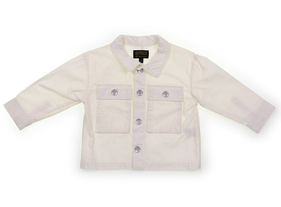 マーキーズ Markey's ブルゾン・Gジャン 90 男の子 アイボリー 子供服 ベビー服 キッズ アウトレット ユーズド 【中古】キッズ・ベビー・マタニティ