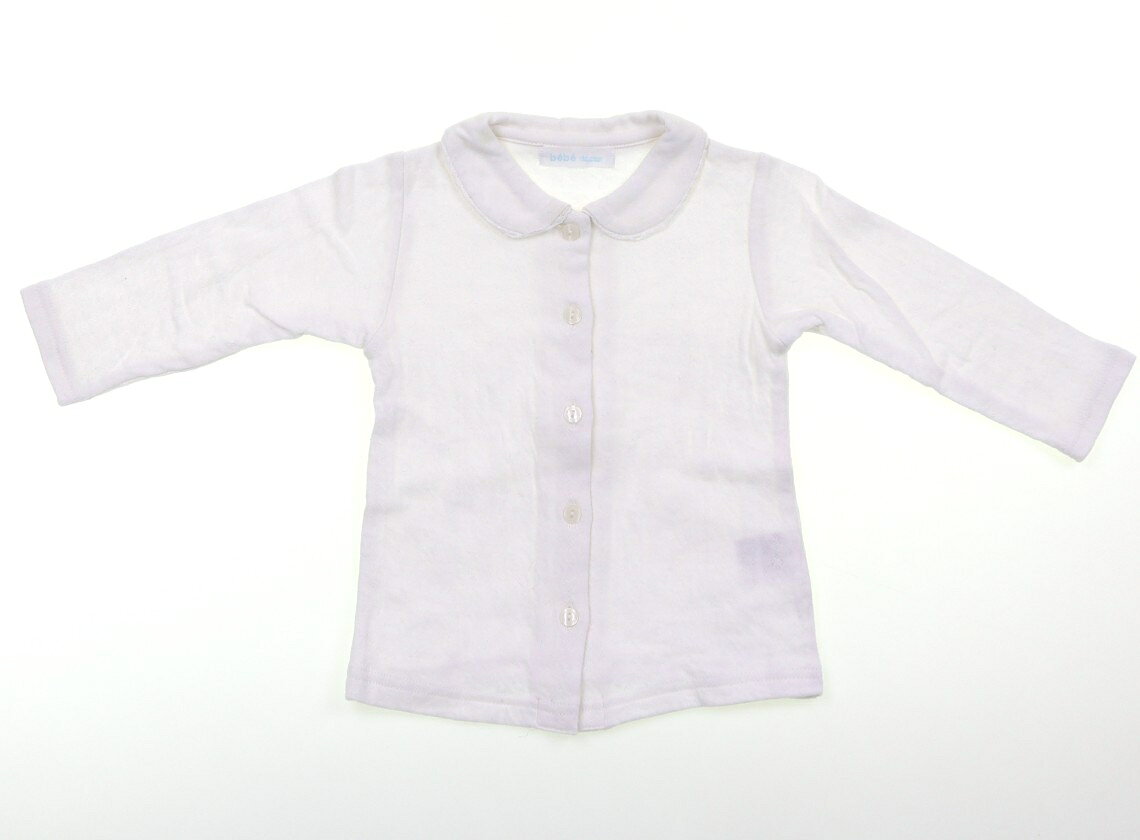 Rakuten - べべ BeBe シャツ・ブラウス 80 女の子 白 子供服 ベビー服 キッズ アウトレット ユーズド 【中古】キッズ・ベビー・マタニティ