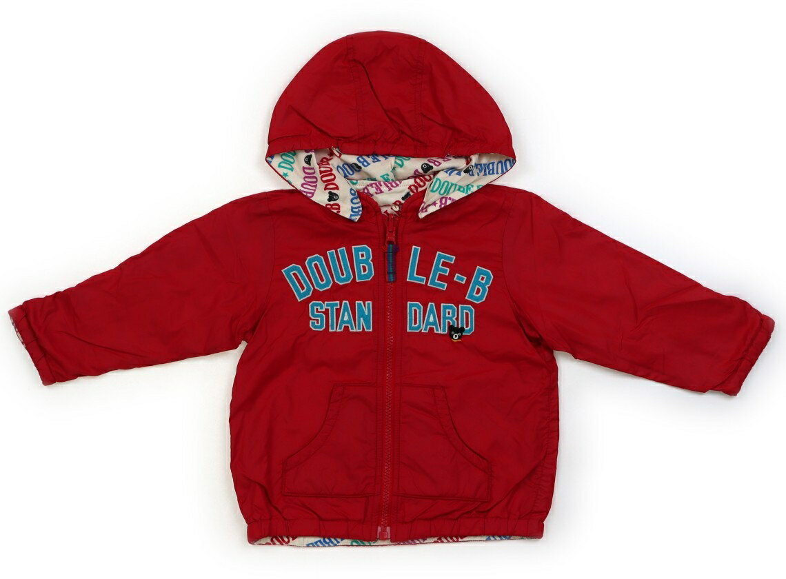 ダブルB Double B ブルゾン・Gジャン 90 男の子 赤・水色・アイボリー・カラフル 子供服 ベビー服 キッズ アウトレット ユーズド 【中古】キッズ・...