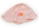 ミキハウス miki HOUSE 帽子 Hat/Cap 女の子 ピンク、黄色、チェック 子供服 ベビー服 キッズ アウトレット ユーズド 【中古】キッズ・ベビー...