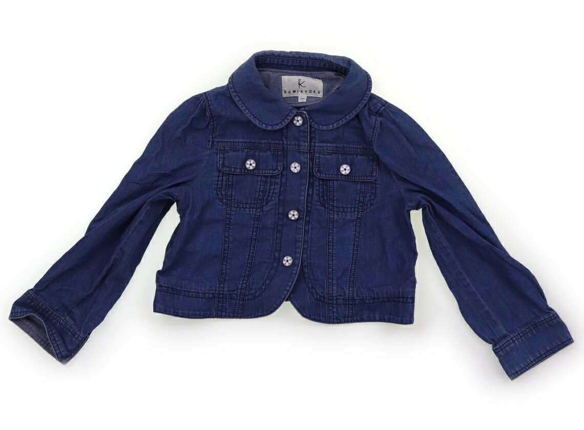組曲 Kumikyoku ブルゾン・Gジャン 110 女の子 ブルー 子供服 ベビー服 キッズ アウトレット ユーズド 【中古】キッズ・ベビー・マタニティ