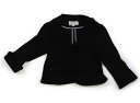 エニィファム anyFAM ジャケット・ブレザー 110 女の子 ブラック・レース・オフ 子供服 ベビー服 キッズ アウトレット ユーズド 【中古】キッズ・ベビ...