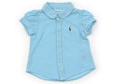 ラルフローレン Ralph Lauren シャツ・ブラウス 70 女の子 水色 子供服 ベビー服 キッズ アウトレット ユーズド 【中古】キッズ・ベビー・マタニティ