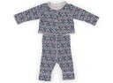 プチバトー PETIT BATEAU 上下セット 60 女の子 グリーン系 子供服 ベビー服 キッズ アウトレット ユーズド 【中古】キッズ・ベビー・マタニティ
